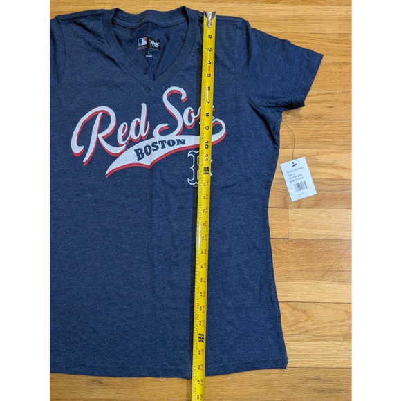 Boston Red Sox NWT Women's Short Sleeve V-neck Tee Large - Picture 10 of 11